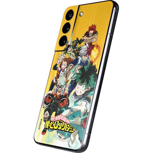 My Hero Academia Deku Squad Season 5 Galaxy S22 Skin